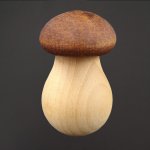 AMADEA Dřevěný louskáček na ořechy ve tvaru hříbku – Zboží Dáma