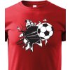 Pánské Tričko Bezvatriko 601001 Futbal červená