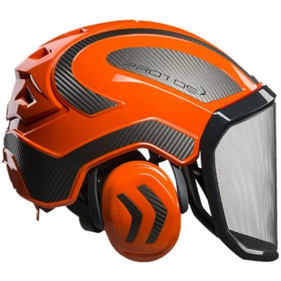 Protos Integral Arborist oranžová carbon – Zboží Mobilmania