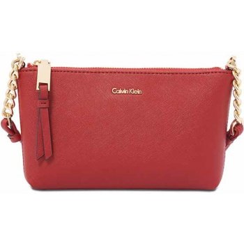 Calvin Klein Mini kožená crossbody Hayden maraschino od 3 450 Kč - Heureka .cz