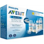 Philips Avent Novorozenecká startovní sada Classic+ventil AirFree bílá – Zboží Dáma
