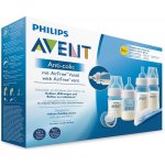 Philips Avent Novorozenecká startovní sada Classic+ventil AirFree bílá – Zboží Mobilmania