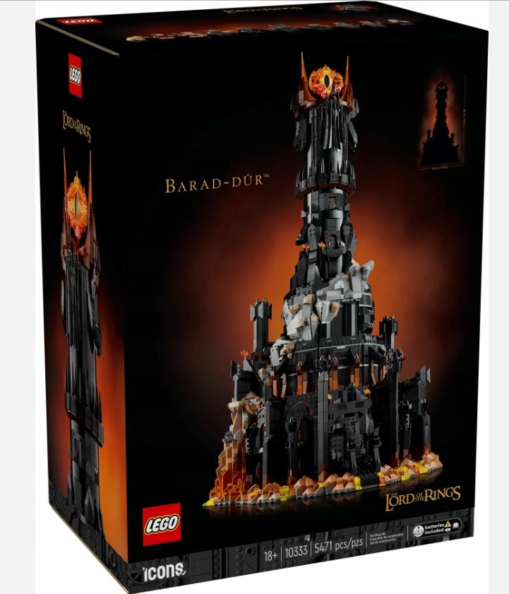 LEGO® Icons 10333 Pán prstenů: Barad-dur™