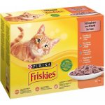 Friskies kuře kachna osos krůta ve šťávě 12 x 85 g – Sleviste.cz