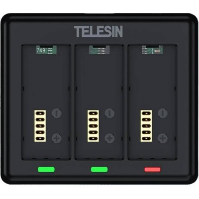 Telesin Nabíječka pro 3 baterie pro GoPro HERO 13 S0-BCG-12-TGP – Zboží Živě