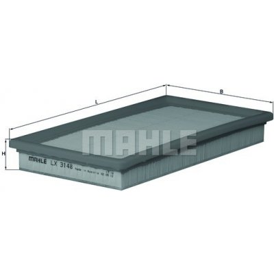 Vzduchový filtr MAHLE LX 3148 – Hledejceny.cz