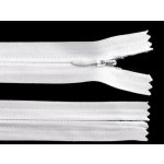 Spirálový zip skrytý No 3 délka 20 cm, malé, 101 bílá – Hledejceny.cz