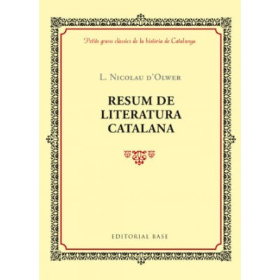 Resum De La Literatura Catalana