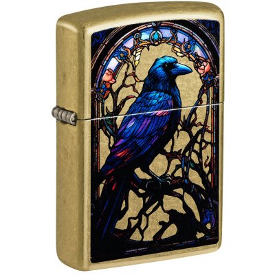 ZIPPO 23021 Stained Glass Raven – Hledejceny.cz
