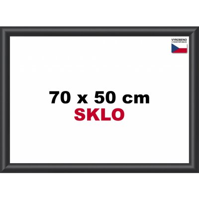 BFHM Plastový rám 70x50cm černý – Zboží Dáma