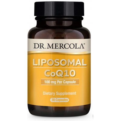 Dr.Mercola CoQ10 Ubiquinone liposomální 100 mg 30 kapslí – Hledejceny.cz