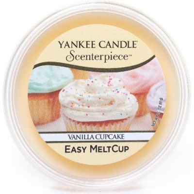 Yankee candle Scenterpiece Easy MeltCup Vanilla Cupcake 61 g – Hledejceny.cz