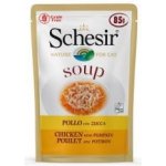 Schesir Cat Adult Soup kuře dýně 85 g – Zboží Mobilmania