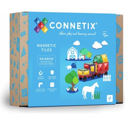Connetix Rainbow Motion Pack 24 ks – Zboží Dáma