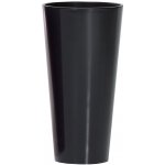 Prosperplast Květináč TUBUS SLIM + vklad antracit lesk 30 cm – Hledejceny.cz