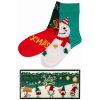 Duo pack I Vánoční ponožky 2983MC vícebarevná