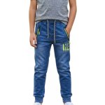 Kugo Chlapecké teplákové rifle modré FK0280 – Hledejceny.cz