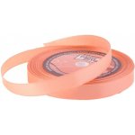 Stuha saténová 12mm/32m light salmon (sv.lososová) – Zboží Dáma