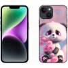 Pouzdro a kryt na mobilní telefon Apple mmCase Gelové iPhone 14 - roztomilá panda 1