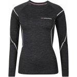PROGRESS MERINO LS Dámské funkční Merino triko černá – Zboží Dáma