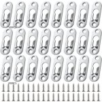 100ks závěsů do dírky, 200ks šroubů LOLYSIC – Zboží Dáma