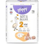 Bella Happy Soft & Delicate BigPack 2 - 3-6 kg 78 ks – Hledejceny.cz