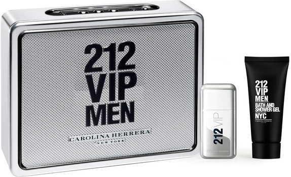 Carolina Herrera 212 VIP Man EDT 50 ml + 100 ml sprchový gel dárková sada