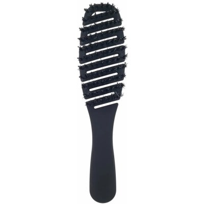 Standelli Professional Boar Bristle Detangling kartáč na vlasy s kančími štětinami černý – Zboží Dáma