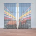 Sablio Záclony Sportovní auto 2: 2ks 150x250cm – Hledejceny.cz