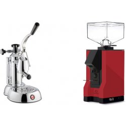 Set La Pavoni Stradivari Lusso + Eureka Mignon Silenzio