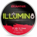Korum Šňůra Snapper Illumin 8 Braid 125m 0,15mm 21,8lb – Hledejceny.cz