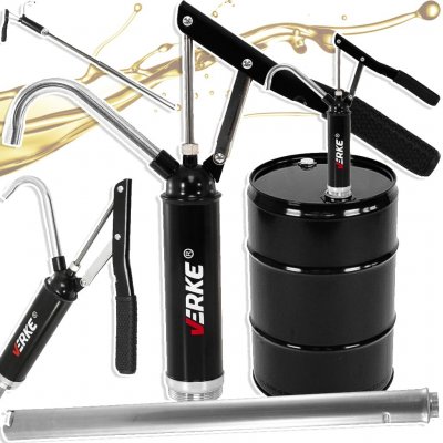 Ruční sudové čerpadlo na olej, vodu, naftu, Verke V80190 – Sleviste.cz