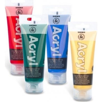 Primo Akrylová barva 75 ml bílá 100 – Sleviste.cz