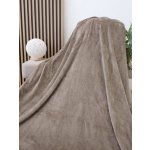 MKLuzkoviny.cz deka mikroplyš Exclusive Laura šedohnědá 150x200 – Zboží Dáma