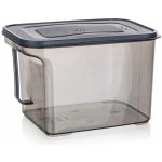 Banquet Dóza skladovací s uchem Zoya kouřová 3,25 l – Zboží Mobilmania