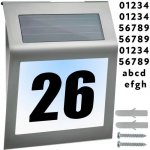 LED solární číslo domu – Sleviste.cz