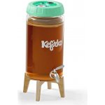 Kefirko Kombucha fermenter se stojánkem a výčepem 4 l zelený – Zboží Mobilmania