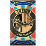 Beluga Noble Rocks 40% 1 l (dárkové balení 1 sklenice) – Zboží Dáma