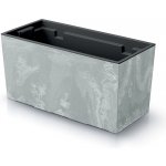 Nohel garden Truhlík URBI CASE BETON samozavlažovací plastový 40x19x20 cm – Zboží Dáma