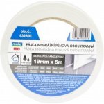 Mako páska montážní pěnová oboustranná 19 mm x 5 m – Zboží Mobilmania