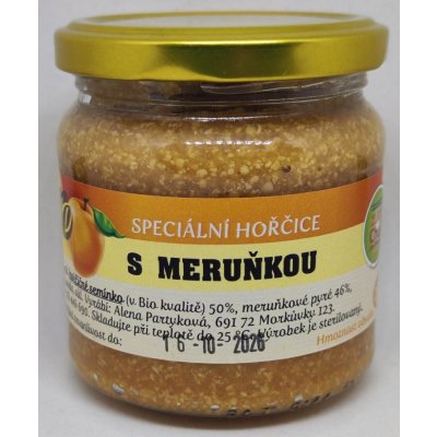 Partyková Hořčice s meruňkou 200 g – Zboží Dáma