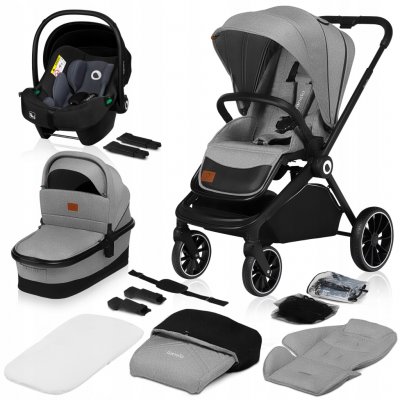 Lionelo MIKA Kombinovaný 3v1 Grey Stone 2022 – Zboží Dáma