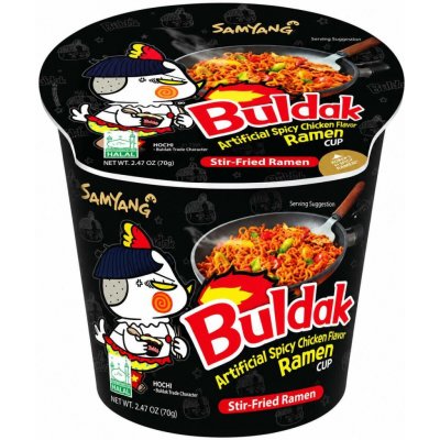 Samyang Buldak ramen Buldak Original cup 70 g – Sleviste.cz