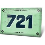 Domovní číslo - Plechová cedulka "Rodetta" Plechová cedulka - Domovní číslo "Rodetta", 300 x 200 mm, Kód: 26444 – Zboží Mobilmania