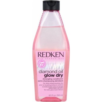 Redken Diamond Oil Glow Dry Detangling Conditioner pro zářivý lesk vlasů 250 ml