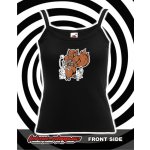 Teknoshop Psytrance Squirrel tekno s potiskem černé – Zbozi.Blesk.cz