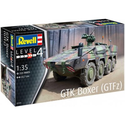 Revell GTK Boxer GTFz ModelKit military 03343 1:35