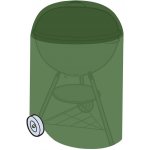 MAT GROUP Plachta krycí na kulatý gril pr.71x76cm, PE 90g/m2 – Sleviste.cz