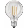 Žárovka Ledvance LED žárovka E27 G95 4W = 60W 840lm 3000K Teplá bílá 320° Filament Ultra Efficient