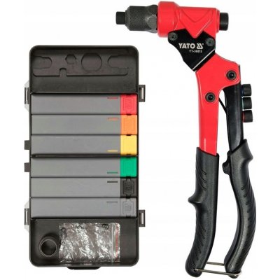 YATO Nýtovací kleště 3v1 s otočnou hlavou (trhací a maticové nýty, vystřihovací) YT-36013 – Zboží Dáma